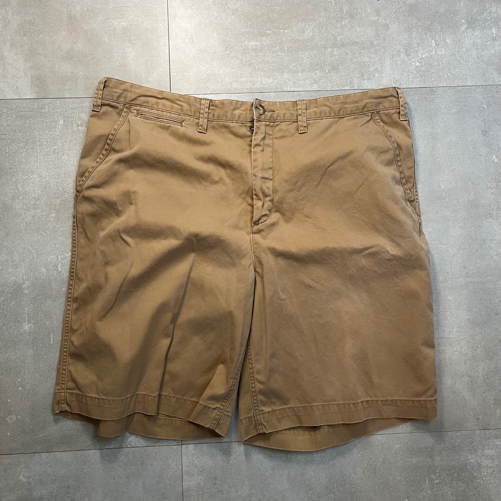 Polo Ralph Lauren Relaxed Fit Chino Shorts Tan Khaki Cotton Mens 40